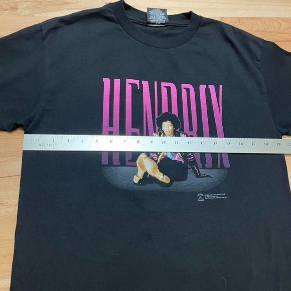 Vintage 2002 Jimi Hendrix Zion Rootswear rock n roll band tshirt - Picture 7 of 8